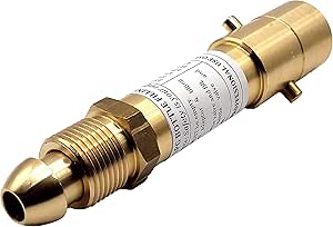 LPG GPL UK Bayonet Propane Gas Bottle Tank Filler Adapter Swivel
